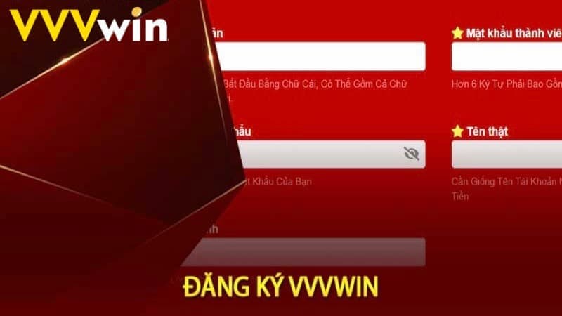 VVVWIN Cách để vào đăng ký tài khoản tại VVVWIN
